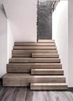 Système d'ancrage renforcé pour escalier flottant antisismique, structure résistante aux tremblements de terre, escaliers flottants sécurisés