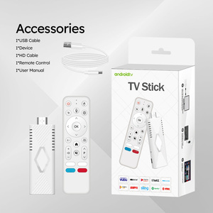 Stick <span class=keywords><strong>TV</strong></span> Android 14 U9 Bianco con Chip Rk3518, <span class=keywords><strong>2</strong></span>+16G, Dual Wifi, BT, USB+Type-C, Vendita all'Ingrosso dalla Fabbrica - Product Image 1