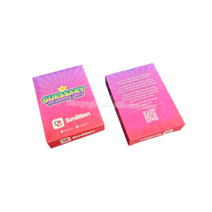 Juego de Cartas de Beber de Papel con Logotipo Personalizado de Alta Calidad para Fiestas o Noches de Juego, con Preguntas de Sí o No, para Amigos - Product Image 2