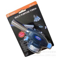 Butane cuisine chalumeau torche à gaz briquet brûleur briquet jet lance-flammes briquet maison flamme pistolet pour barbecue outils de cuisson