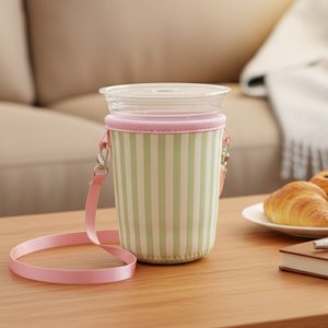Support de tasse <span class=keywords><strong>isotherme</strong></span> personnalisé pour mariage, avec lanière, pour café, voiture, bière, canettes et gobelets, avec logo personnalisé - Product Image 1