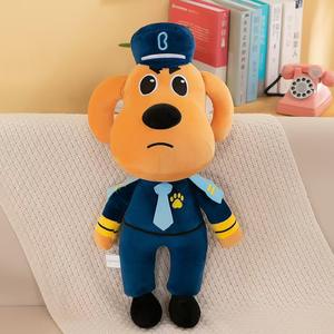 New Design Cartoon Police Dog Doll Baby Animation Plushie Bonito Sheriff Labrador Plush Toy - Product Image 6