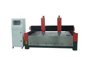 Máquina de grabado de granito de dos husillos Stone 1325 1530 2030 <span class=keywords><strong>Cnc</strong></span> <span class=keywords><strong>Router</strong></span> Machine para mármol 5.5KW - Product Image 4