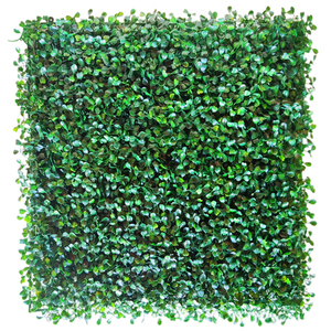 DD870 50*50cm Lawn Plastic Hanging Artificial Plant Grass Wall for Wall Decoration Artificial Plant Wall Boxwood Panels