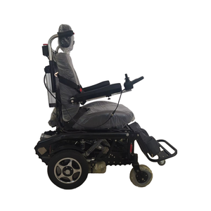 Fauteuil roulant électrique multifonctionnel et durable à batterie au lithium, design ergonomique, pour monter et descendre les escaliers debout - Product Image 4