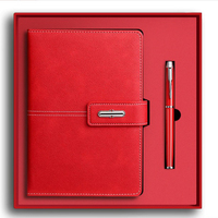 Coffret Cadeau d'Entreprise de Luxe en Gros : Agenda Personnalisé en Cuir PU Rigide et Carnet Promotionnel Personnalisé pour Employés