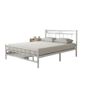 Cama de metal de tamaño completo más vendida, muebles de cama de metal contemporáneos, camas de estilo vintage - Product Image 1