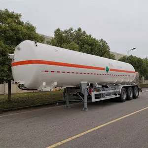 Kryogener flüssiger Sauerstoff L02 Tank Transportfahrzeug-Auflieger