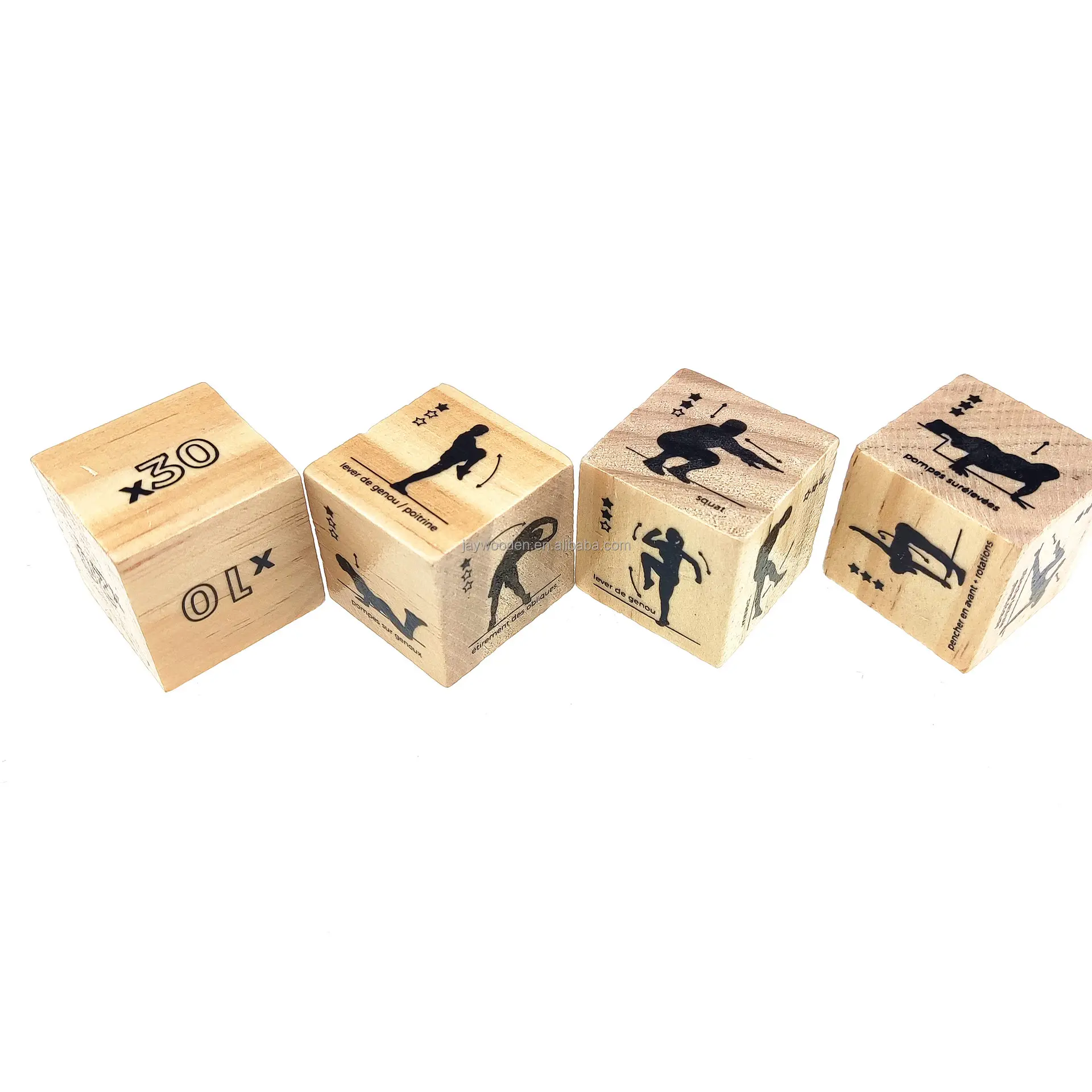 Creative Wooden Right Angle Dice for Home Sports   Games Number Sieve for Unique Sports Entertainment