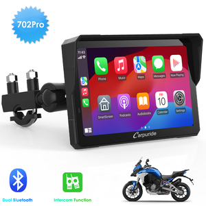 Système de navigation GPS pour moto Carpuride, système de détection d'angle mort (BSD), tablette de navigation, écran tactile 7 pouces, autoradio - Product Image 6