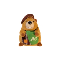 Muñeco de Peluche Hecho a Mano de la Serie Masculina Big Sound de ABO Ah Bo, Adornos de Peluche Suaves con Patrón de Anime de Dibujos Animados, Regalo Festivo
