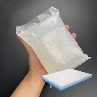 Colle de mousse de mémoire de matelas d'usine de la Chine favorable à l'environnement pour le matelas de meubles