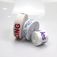 Bande élastique en silicone avec logo imprimé, accessoires de confection pour vêtements