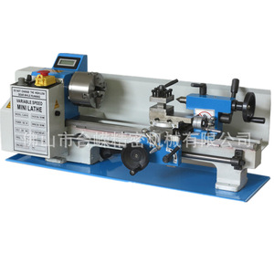 Cj0618 <b>Mini</b> Lathe 350mm Length 0.6kw <b>Motor</b> R8 Spindle Light Duty Desktop Metal Working Machine Tool - Product Image 2