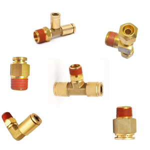 Bộ phụ kiện đường ống phanh khí nén xe tải, bộ nối nén đạt chuẩn DOT 43/23 chi tiết với đầu nối bằng đồng thau và nylon cho hệ thống khí nén - Product Image 6