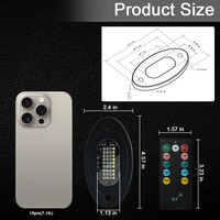 Kit d'éclairage LED Kingshowstar à prix de gros, 36 LED, avec module 12V IP68, accessoires de voiture, éclairage RGBW pour camions, éclairage de roche