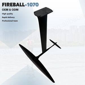 Ala de hidroala delantera de carbono Fireball 1070 con núcleo rígido reforzado para ciclistas avanzados que buscan transferencia de potencia y rigidez - Product Image 1