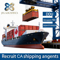 Agente de carga, transporte de mercancías, envío puerta a puerta, envío marítimo a Canadá, tarifas, agente de exportación, agente de aduanas