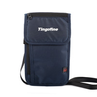 SG0388 pochette de cou suspendue multifonctionnelle sac de passeport RFID portefeuille de voyage à bandoulière unique couverture de protection de carte d'identité