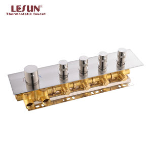 LESUN جودة عالية متعددة الألوان النحاس صمام 4 وظائف التحكم المحول - Product Image 2