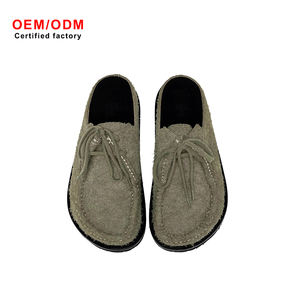 Eleganti scarpe da mulo Unisex Birkenstocks in vera pelle di alta qualità con zoccoli con fondo in sughero pantofola da <span class=keywords><strong>donna</strong></span> morbida con supporto per l'arco - Product Image 1