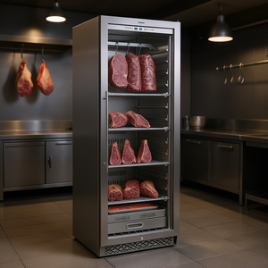 Refrigerador para Maduración en Seco Vevor de 300 Libras, Equipo de Refrigeración Comercial para Cocina, Puerta Única, Control Preciso de Temperatura y Humedad - Product Image 2