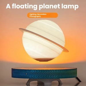 Maglev Moon Lamp Night Lamp Desk Lamp Birthday Gift Bedroom Decoration Creative Ornament for Lovers and Friends - Product Image 2
