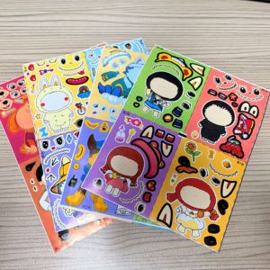 Autocollants décoratifs personnalisés sur le thème des dessins animés, draps de lit et autocollants en vinyle découpés - Product Image 5