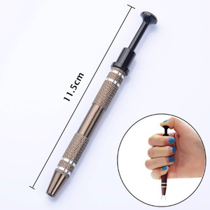 Stylo de nettoyage pour nail art, tampon de correction des traces, outil de nettoyage pour plaque de tamponnage, stylo de nettoyage pour vernis à ongles, pour salon de manucure - Product Image 5