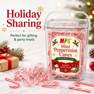 Hot Christmas <strong>Mini</strong> <strong>Candy</strong> <strong>Canes</strong> Classic Red &amp; White Peppermint Flavor Small <strong>Candy</strong> <strong>Canes</strong> Individually Wrapped for Kids &amp; Adults - Product Image 4