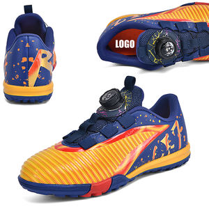 Chaussures de <span class=keywords><strong>football</strong></span> personnalisables pour jeunes avec crampons à bouton rotatif – Nouveaux crampons de <span class=keywords><strong>football</strong></span> professionnels pour terrain synthétique et intérieur – Collection Automne/Hiver - Product Image 2