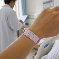 Bracelet d'identification jetable et inscriptible pour mère et bébé, pour usage hospitalier
