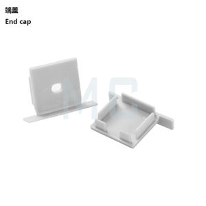 Perfil de alumínio led aberto 1000*40*26, canal em u de alumínio com perfil embutido de flange para listras de led com clipes de mola - Product Image 4