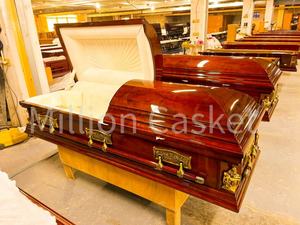 Лучшая в стандартном стиле США похоронная шкатулка и гроб оптом от поставщика похорон от производителя миллион шкатулок - Product Image 2