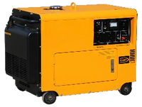 Générateur diesel silencieux YHS 3-8kW, portable, type silencieux avec démarrage automatique ATS 50Hz pour usage domestique