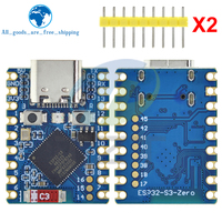 TZT ESP32-S3-Zero Papan Pengembangan Mini WiFi Bluetooth Ukuran Ultra Kecil ESP32 C3 S3 ESP 32