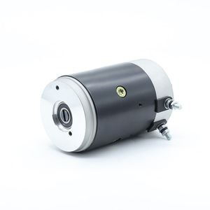 Moteur à courant continu à balais 2200W 24V à montage sur bride, à aimant permanent, entièrement fermé pour équipement mécanique - Product Image 3