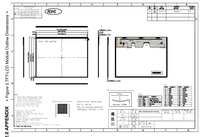 Módulo de Pantalla LCD TFT IPS de 15 Pulgadas, 1024x768 XGA LVDS, 450 Nits, Unión Óptica OCA para HMI Industrial