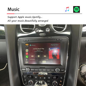 Interface vidéo multimédia sans fil AZTON Factory Radio Upgrade pour Apple CarPlay et Android Auto pour Bentley Continental Flying Spur - Product Image 4