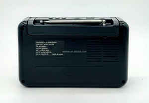 <span class=keywords><strong>Radio</strong></span> portable classique rechargeable DC multibandes AM <span class=keywords><strong>FM</strong></span> SW1-8 10 bandes avec prise pour écouteurs R-305BT R-306BT - Product Image 3