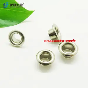 YIWANG Iron Curtain Eyelet Grommet Buttons Metal Round Eyelets For Bags