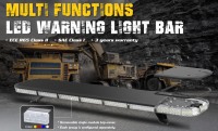 47 Zoll LED-Warnleuchtenbalken IP67 Dachmontage Notfall-Blinkleuchte für Abschleppwagen Baufahrzeuge 12V-24V