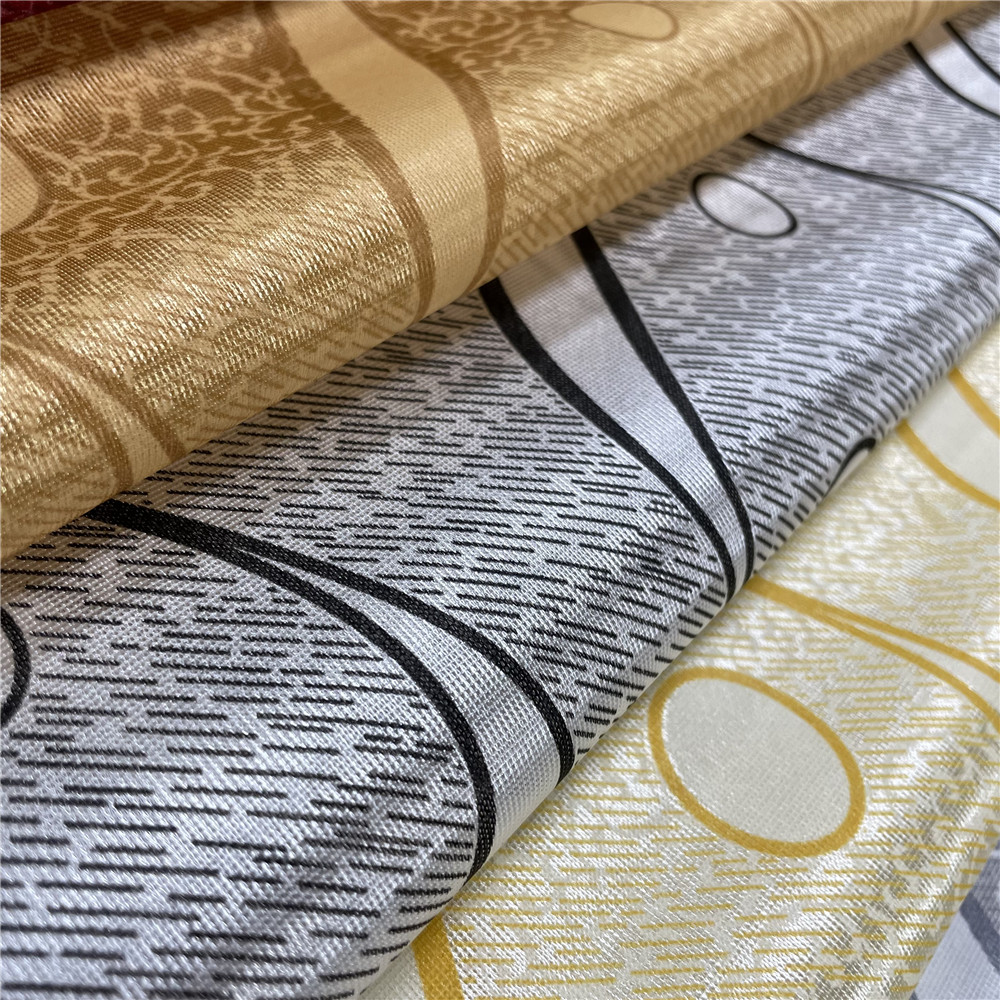 Wholesale Cheap Fabric 100%Polyester Tricot Mattress Fabric Printing Polyester Mattress Fabric