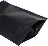 Sachets Doypack Noir Mat Personnalisés en Gros avec Impression Héliogravure, Emballage Personnalisé, Sacs de Rangement à Fermeture Éclair en Feuille Métallisée Anti-Humidité