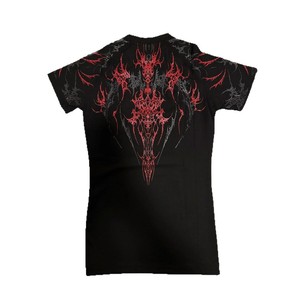 T-Shirt a Compressione Muscolare a Maniche Corte, Alta Elasticità, Maglia Fitness Aderente da <span class=keywords><strong>Uomo</strong></span> con Motivo a Texture Muscolare - Product Image 6