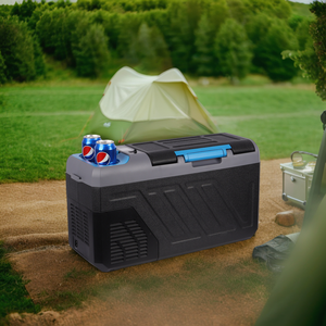 Réfrigérateur DC & AC Mini réfrigérateur alimenté par batterie avec compresseur pour voyage Camping pique-niques activités de plein air - Product Image 2