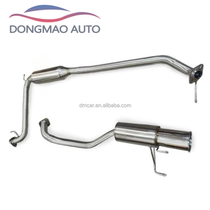 Convient pour Honda City Fit <span class=keywords><strong>ARIA</strong></span> 1.5 2008-2013, silencieux haute performance en acier inoxydable 1,5 mm, échappement sport sonore pour voiture - Product Image 4