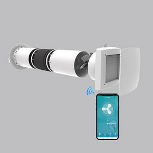 Holtop低騒音空気回収装置WiFi制御シングルルーム熱回収換気 - Product Image 5