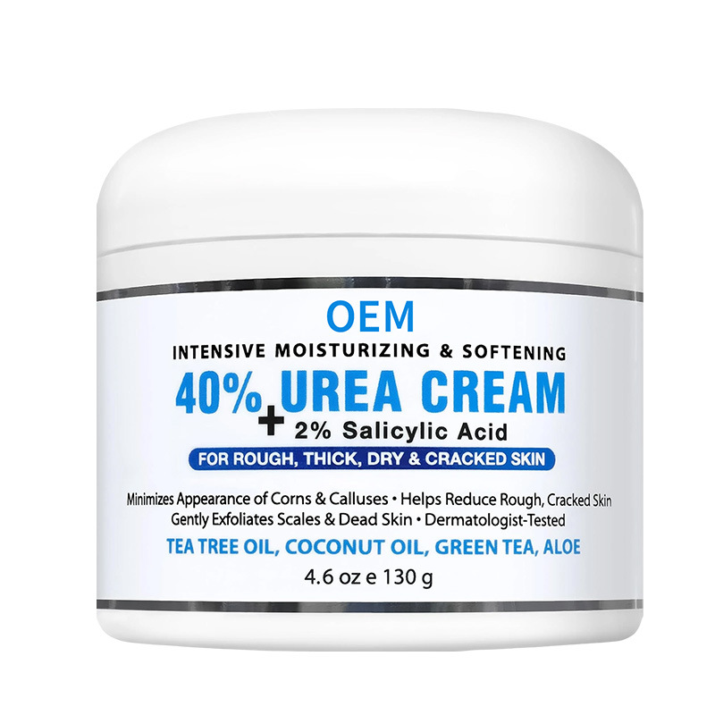 OEM Hand Cream 40% Urea Salicylic Acid Hyaluronic Acid Herbal Whitening Moisturizing Skin Care Dry Cracked Heels