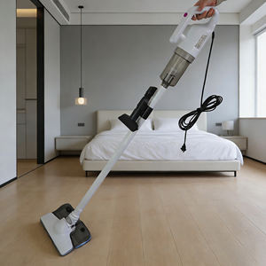 <span class=keywords><strong>Aspirateur</strong></span> sans fil portatif blanc moderne avec forte aspiration, serpillière sèche tout-en-un pour la maison et la voiture - Product Image 6